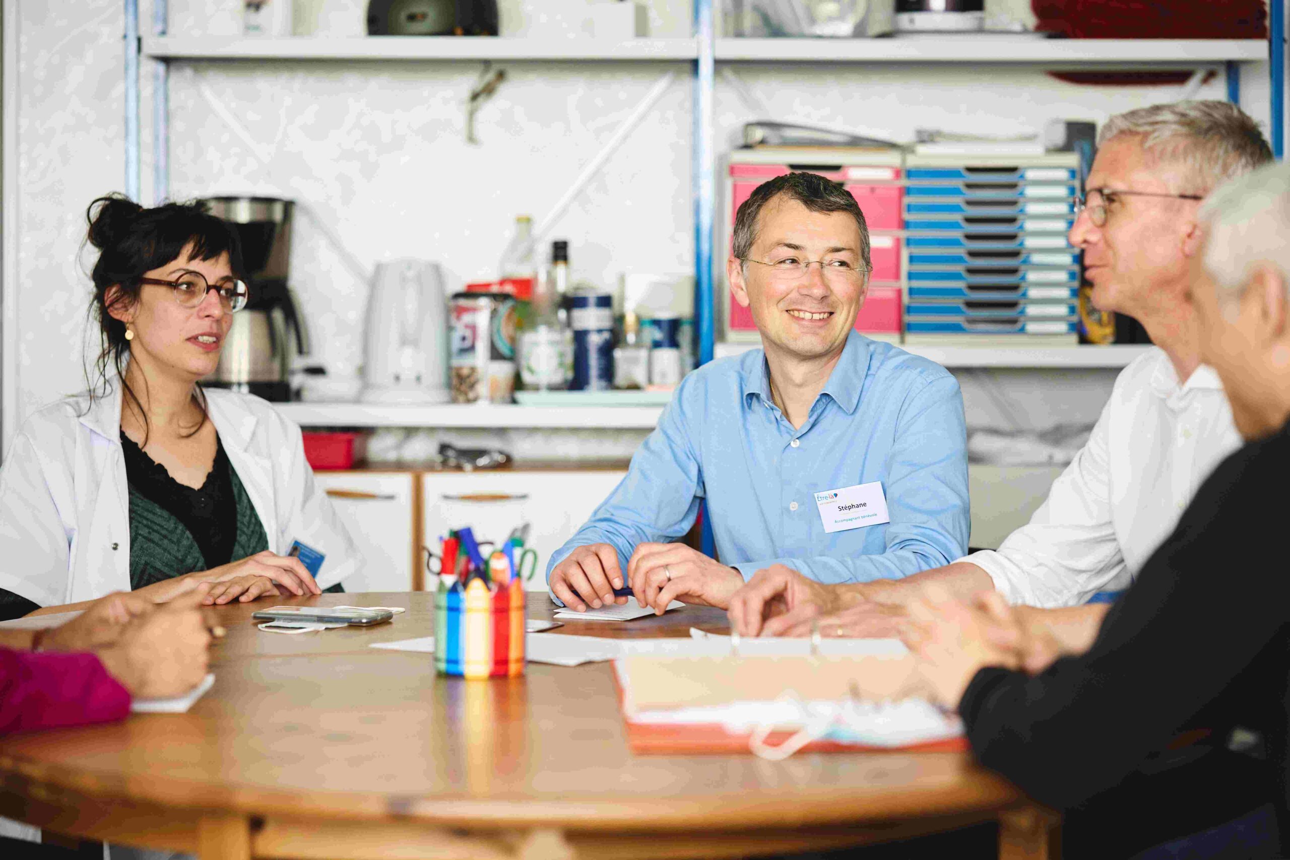 Reunion benevoles hopital