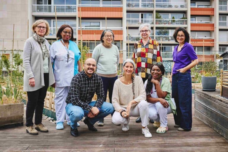 Photo Equipe bénévoles Être-là Paris 13